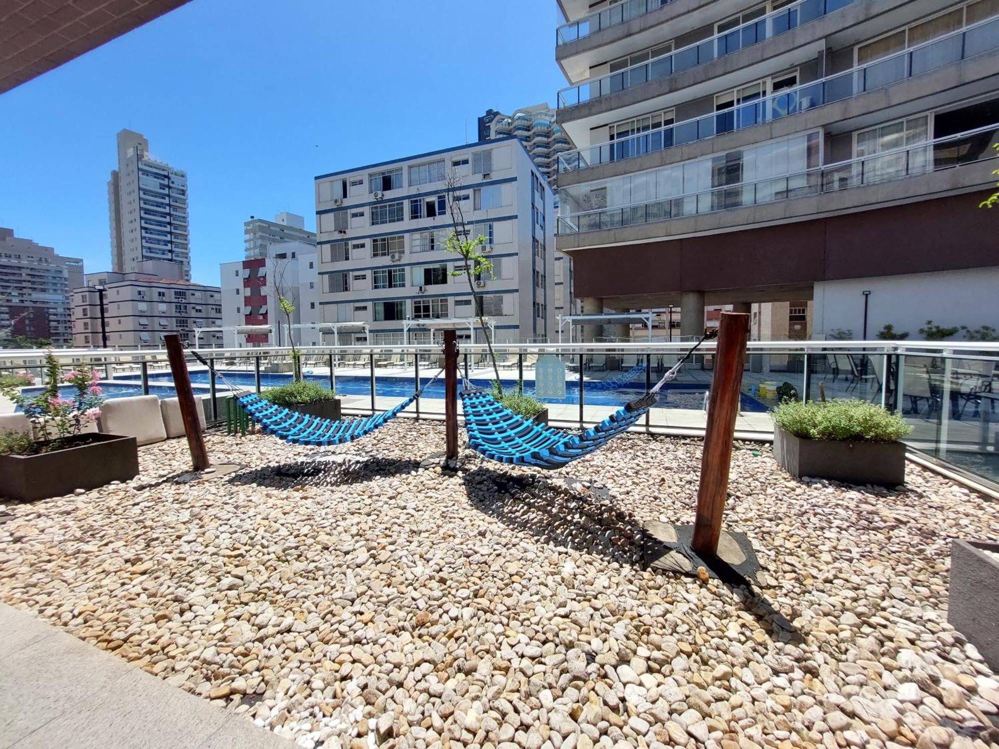 Book Santos - Unlimited 1112 - Um Pe Na Areia Apartment Bagian luar foto