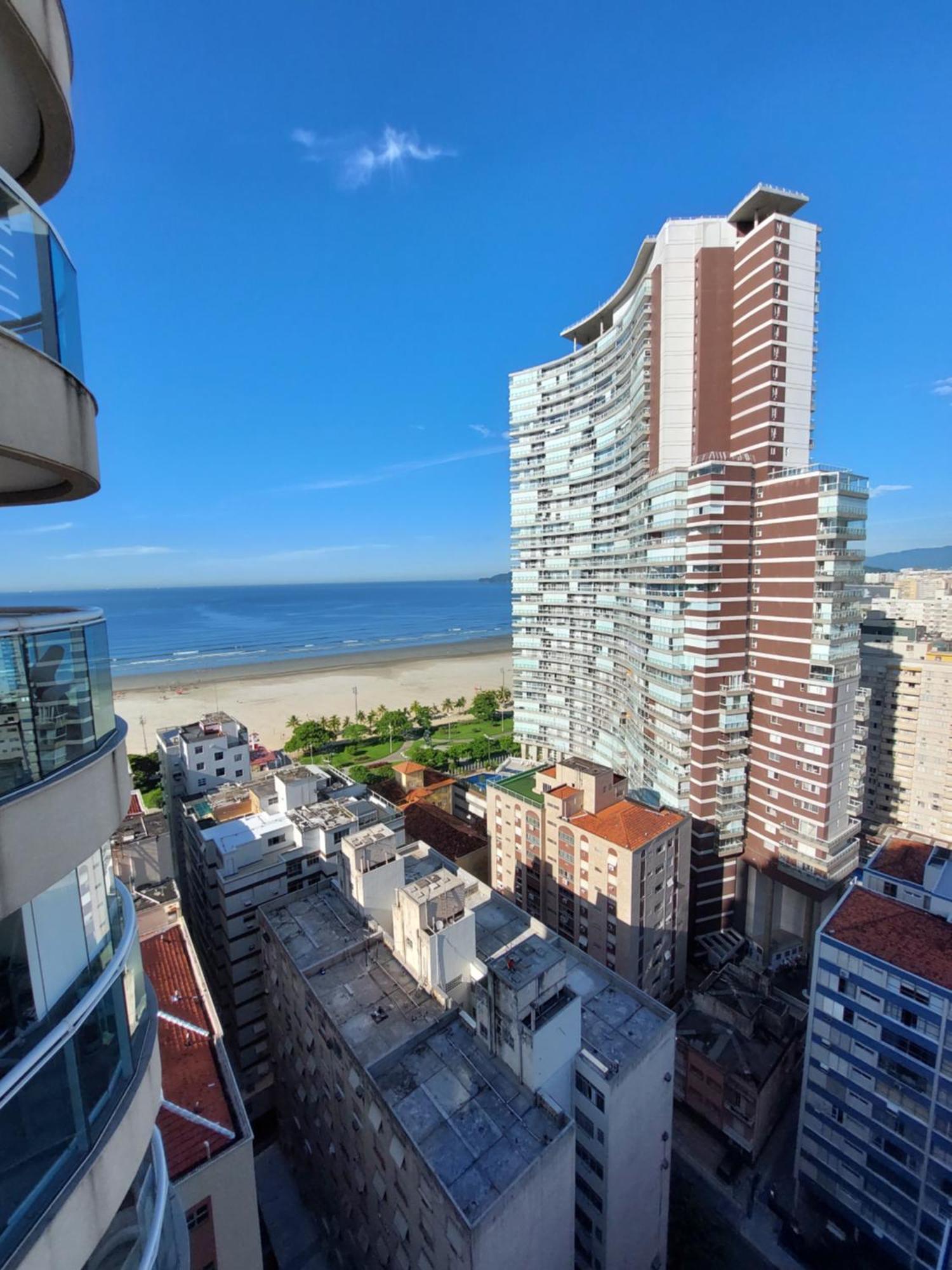 Book Santos - Unlimited 1112 - Um Pe Na Areia Apartment Bagian luar foto