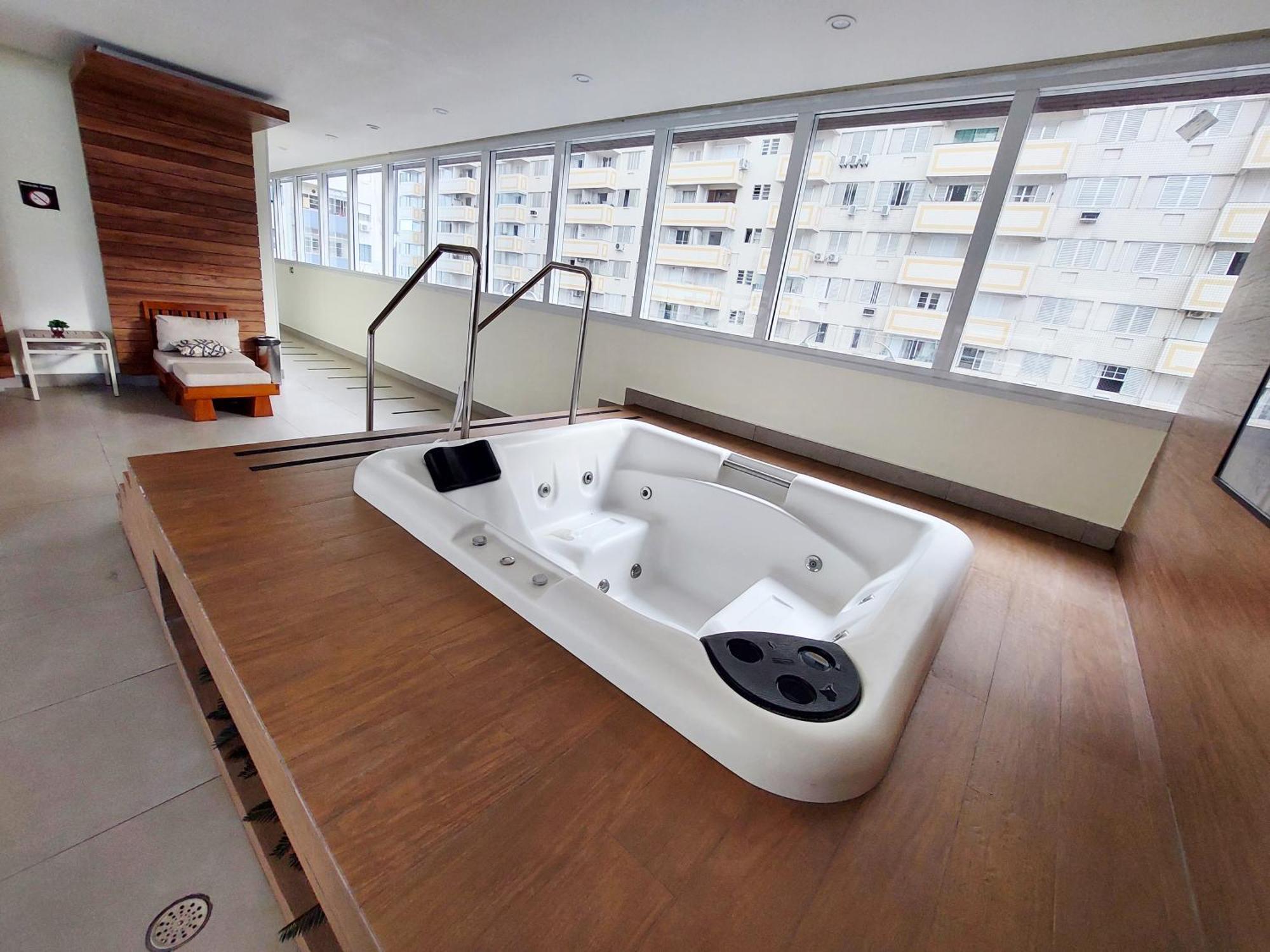 Book Santos - Unlimited 1112 - Um Pe Na Areia Apartment Bagian luar foto