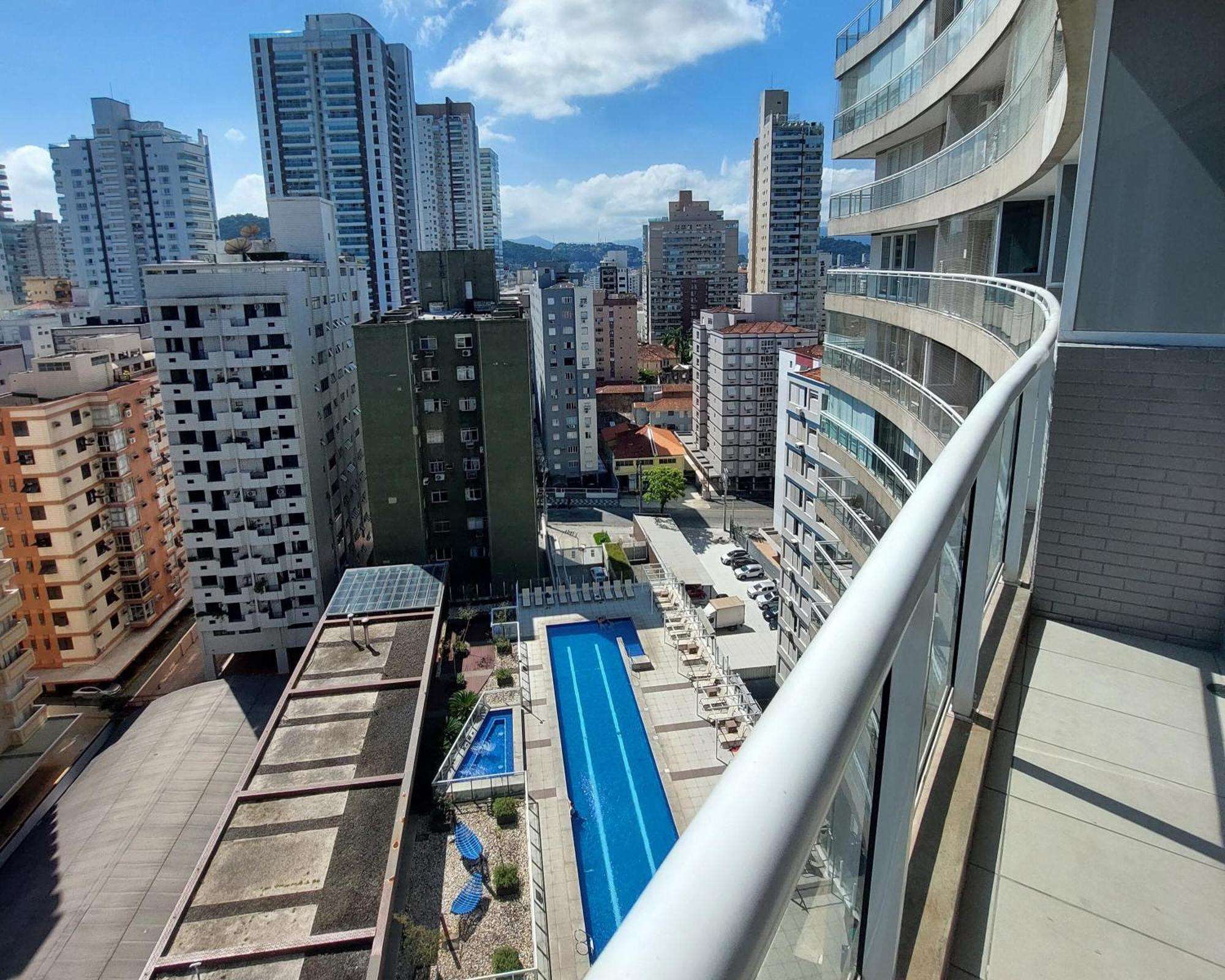 Book Santos - Unlimited 1112 - Um Pe Na Areia Apartment Bagian luar foto